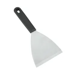 Metaltex Plancha Spachtel, Inox-Edelstahl/ Kunststoff 204454 038 , Maße: 10 x 24 cm
