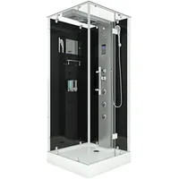 AcquaVapore AquaVapore Duschkabine Komplettdusche D38-23R0 Fertigdusche Dusche 100x100 cm