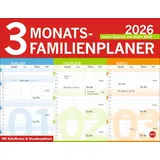 Heye 3-Monats-Familienplaner 2026