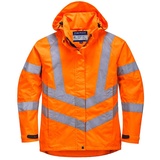 Portwest Atmungsaktive Warnschutzjacke für Damen, Größe: XS, Farbe: Orange, LW70ORRXS