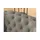 S-Style Chesterfield Polstergarnitur Samt 2-Sitzer + Sessel Grau