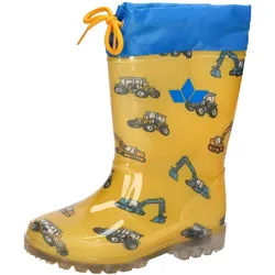 Gummistiefel LICO "Stiefel Power Blinky", Gr. 30, gelb, Synthetik, Schuhe