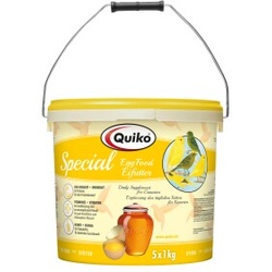 Quiko Special Eifutter5 Kg: Kraft- und Aufzuchtfutter für Kanarien und Positurkanarien