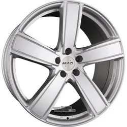 Alufelge MAK  TURISMO Einteilig Silver 11.50 x 20 ET 63.00 5x130.00 Wintertauglich