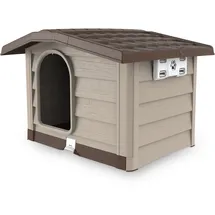 Bama Hundehütte 89 x 75 x 62 cm Kunststoff Beige