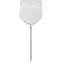 FUMOSA VESUV Pizzaschaufel perforiert 30 x 30 cm Edelstahl Silber