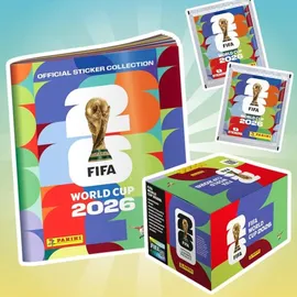 Panini FIFA World Cup 2026 Sticker Collection Box (100) Display