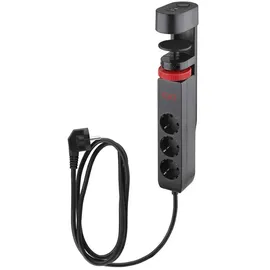 Olympia Steckdosenleiste SL 3000 1,5 m Schwarz 3 St.