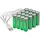 Tka 16er-Set wiederaufladbare High-Capacity-Batterien AA 2000 mAh 16 St.