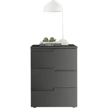 Pol-Power Nachtschrank 46,2 x 60,9 x 40 cm Grau