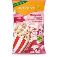 Seeberger Popcorn Mikrowellen-Popcorn, süß, 90g