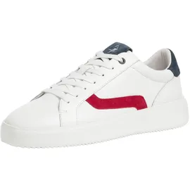 Marco Tozzi Herren Sneaker, aus hochwertigem Leder, ideal für Business und Freizeit 43 EU