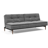 INNOVATION LIVING Schlafsofa Dublexo Styletto dunkel Stoff Grau Charcoal