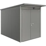 1,8 x 2,6 m quarzgrau-metallic Doppeltür