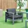 casa.pro Avise Loungesessel Dunkelgrau