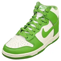 Nike Dunk High Damen White Green Sneaker Mode - 38.5 EU