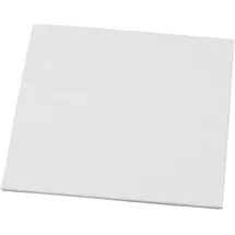 Creativ Company Malplatte Leinwandplatte weiß 15 x 15 x 0,3 cm