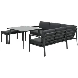 Garden Impressions Baltimore Loungeset schwarz/grau