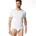 Check Line Shirt Weiß Polyamid Medium Herren