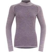 Devold Damen Kvitegga Merino 230 Cross Longsleeve (Größe XS, lila)