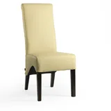 SIX Lederstuhl Lederstühle Regina Sand Wenge Esszimmerstuhl Stuhl Stühle