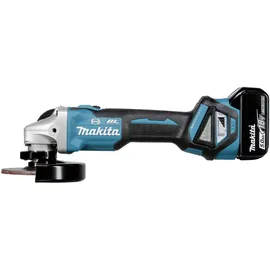 Makita DGA513RTJ inkl. 2 x 5 Ah + Makpac Gr. 3