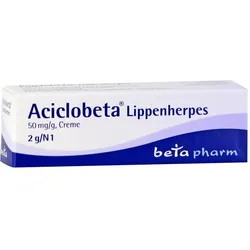 Aciclobeta Lippenherpes