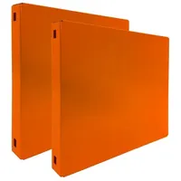 Proregal Memoboard Doppelpack Metal geschlossen | HxBxT 30x30x3,5cm |