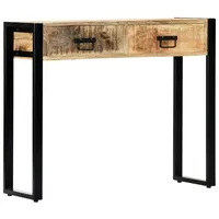VidaXL Konsolentisch 90 x 30 x 75 cm Massivholz