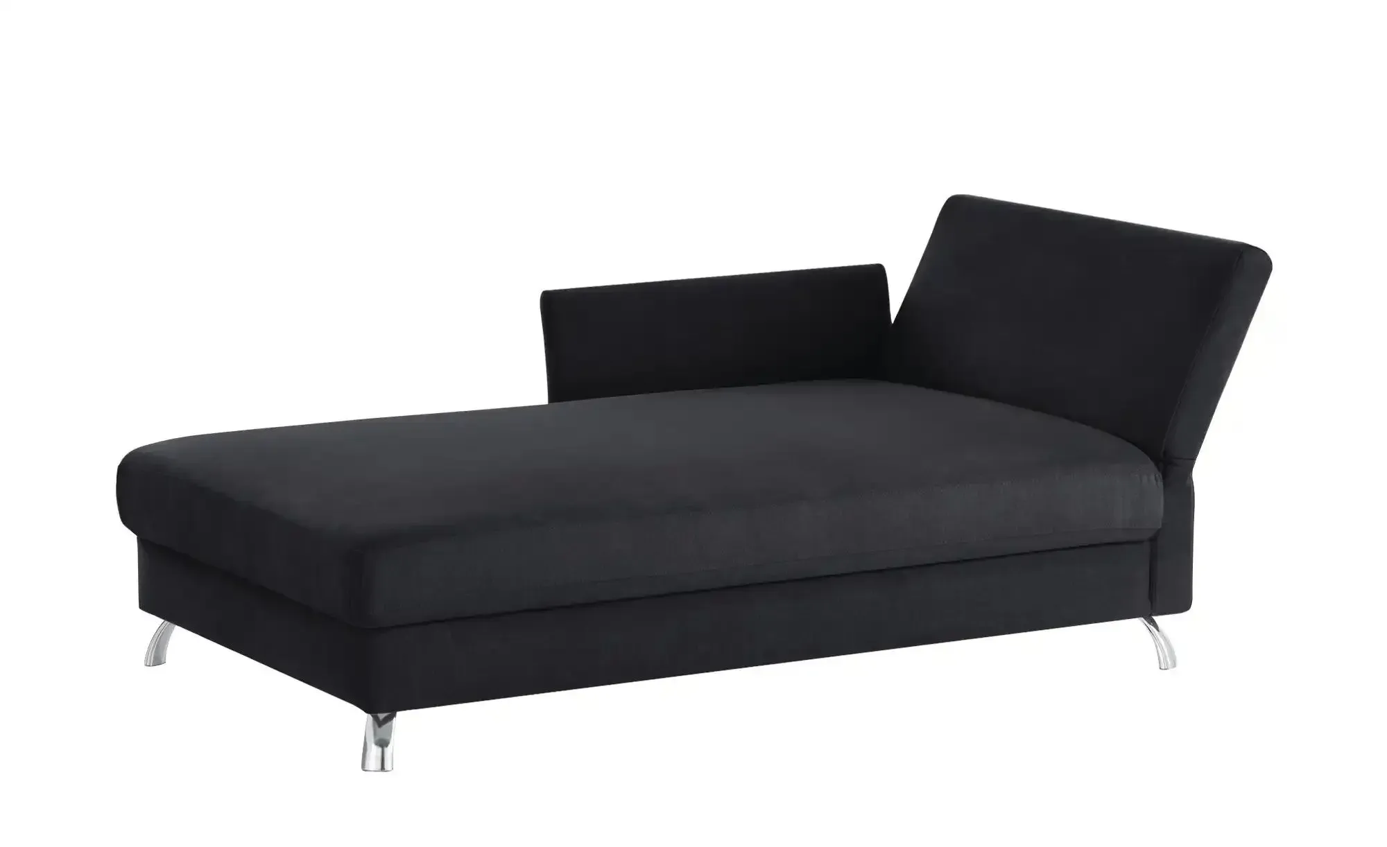 nehl Liege  Easy 110 ¦ schwarz ¦ Maße (cm): B: 220 H: 80 T: 116.0