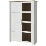 Forte Highboard Bohol 106,4 x 160,6 x 42 cm Riviera Eiche / Sibiu Lärche hell