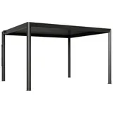 primeyard Pergola Luma Deluxe Terrassenüberdachung aus Aluminium mit Lamellendach 4x3,5 m