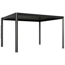 primeyard Pergola Luma Deluxe Terrassenüberdachung aus Aluminium mit Lamellendach 4x3,5 m