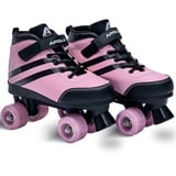 Apollo Disco Roller Soft Boots | Größenverstellbare Kinder Rollschuhe | Bequeme Rollerskates Damen | Rollschuhe Damen & Mädchen in Größen 31-42 | Trendige Roller-Skates für Kids und Erwachsene