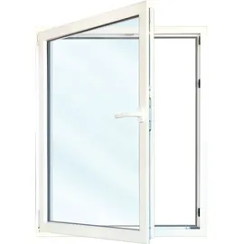 Meeth Wohnraumfenster 76/3 1-flügelig Dreh-Kipp 105 x 120 cm weiß