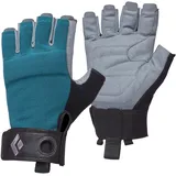 Black Diamond Crag Half Finger Handschuhe Raging Sea XS