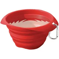 Kurgo Zusammenfaltbarer Hundenapf 700 ml Rot
