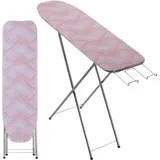 Kadax Bügelbrett mit Fach, 104x30cm Dampfbügelbrett - KADAX