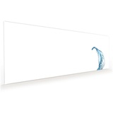 Primedeco Küchenrückwand Küchenrückwand Spritzschutz Glas mit Motiv Wassersplash 150 cm x 60 cm