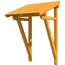 SKANHOLZ Vordach Potsdam 2 176 x 156 cm eiche hell