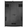 APC NetShelter SX Gen 2 48 HE, 2258H x 750W x 1070D mm, mit Seitenwänden, Schwarz