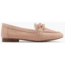 Leder Loafer - Damen - pink