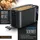 Arendo Toaster schwarz
