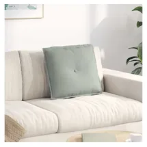 vidaXL Rückenkissen 50 x 45 cm grau 1-tlg.
