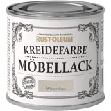 Rust-Oleum Kreidefarbe Möbellack Wintergrau Matt 125 ml