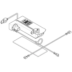 Elektrozubehör für Vertikal- / Horizontal Shower Steuergerät Masterlektronik ERSATZTEILE 90100100700