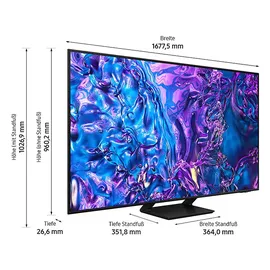 Samsung GQ75Q70D 75" QLED 4K Tizen Smart TV Q70D