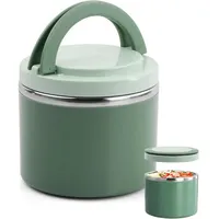 Thermos Thermobehälter 1 Liter mit Griff und doppelwandiger Isolierung