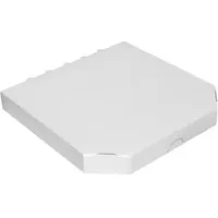 LogiPack GeRo [100 Extra starke Pizzakartons 32x32x3 cm, robust, Pizza Karton