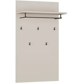 Forte Garderobenpaneel Forte Alice Springs 74 x 127 x 30 cm Beige